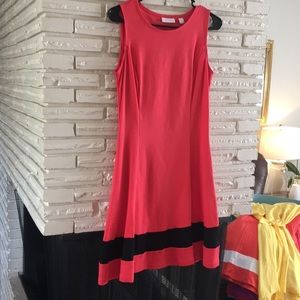 New York & Company cotton flare dress